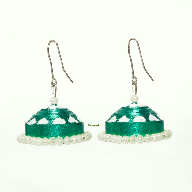 Aqua Green Earring